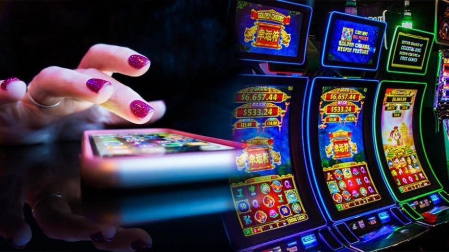 Người chơi trải nghiệm slot nổ hũ mb66 trên điện thoại